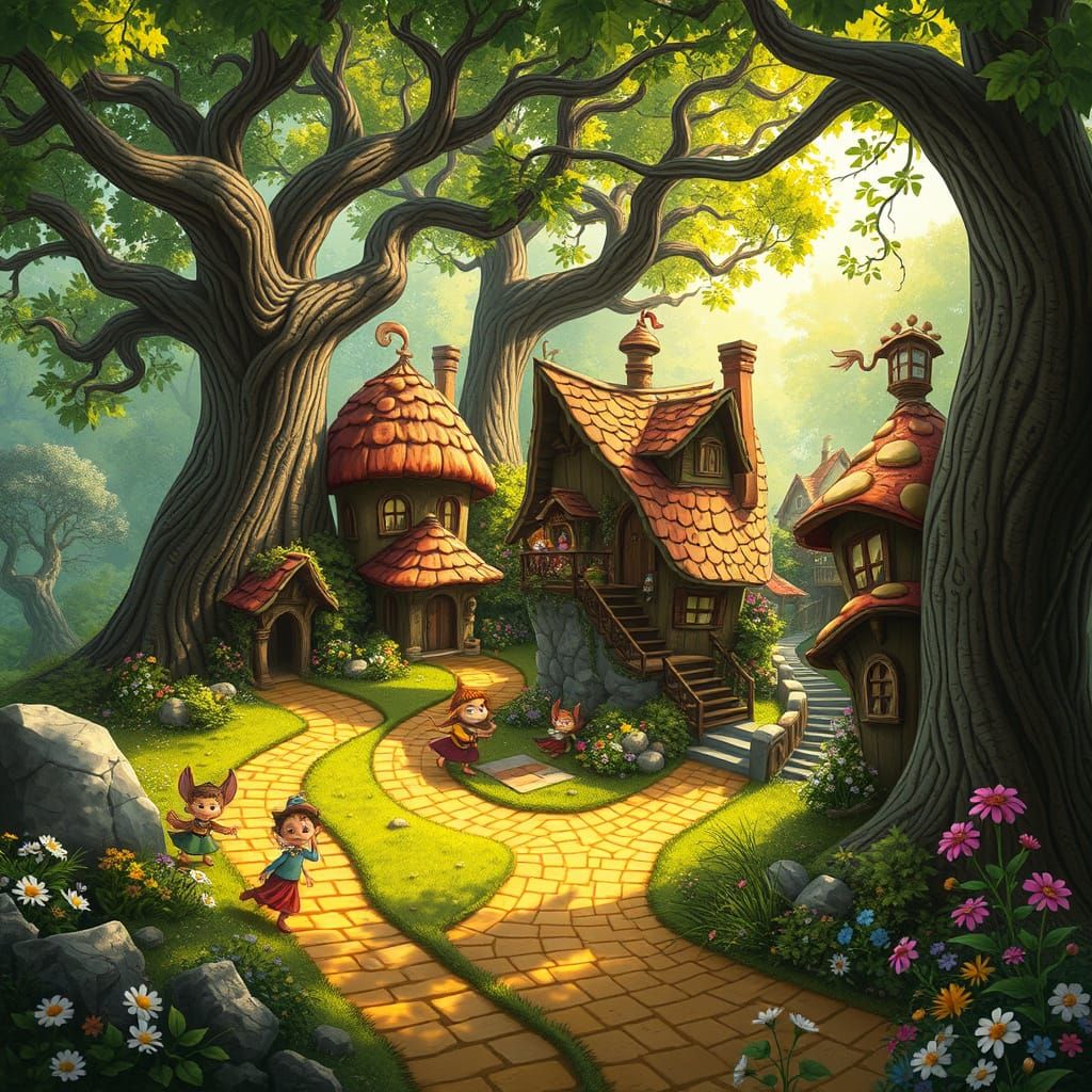 A Magical Enchanted Village