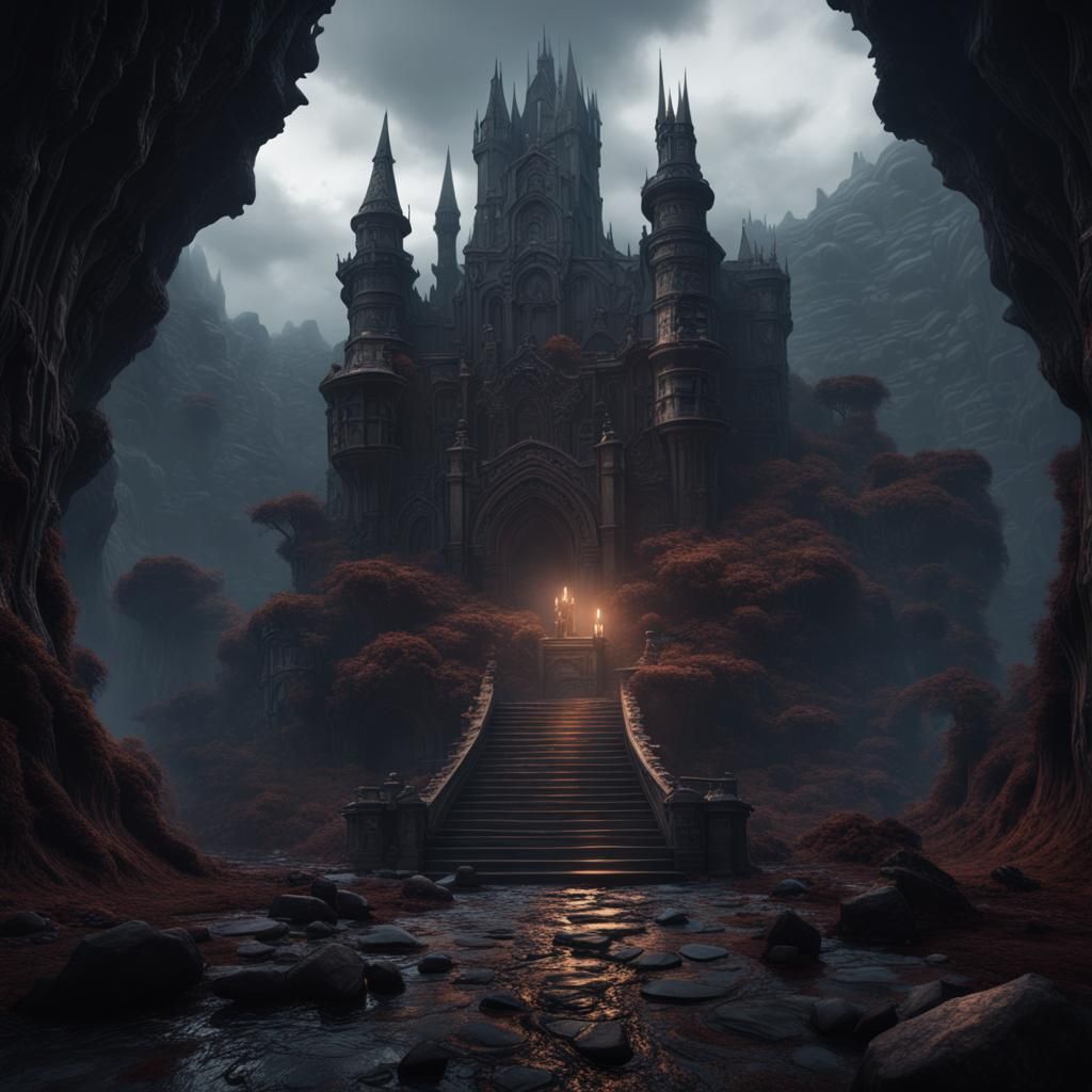 Dark Fantasy Art: Fear, Depression, Anger