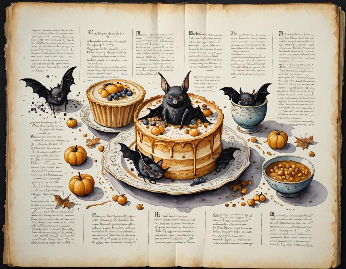 Vintage Gothic Recipe: A Treat for Bats