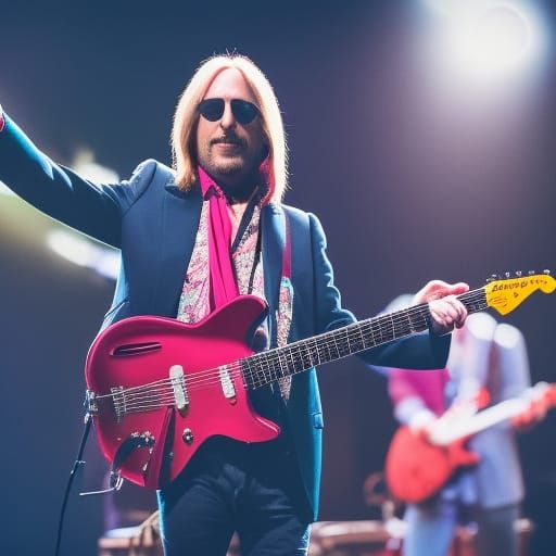 Tom Petty: Professional Photography with Bokeh