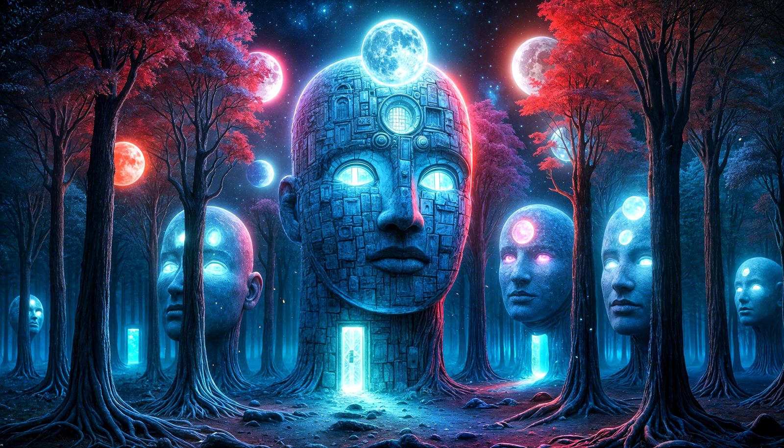 Doors In The Woods...