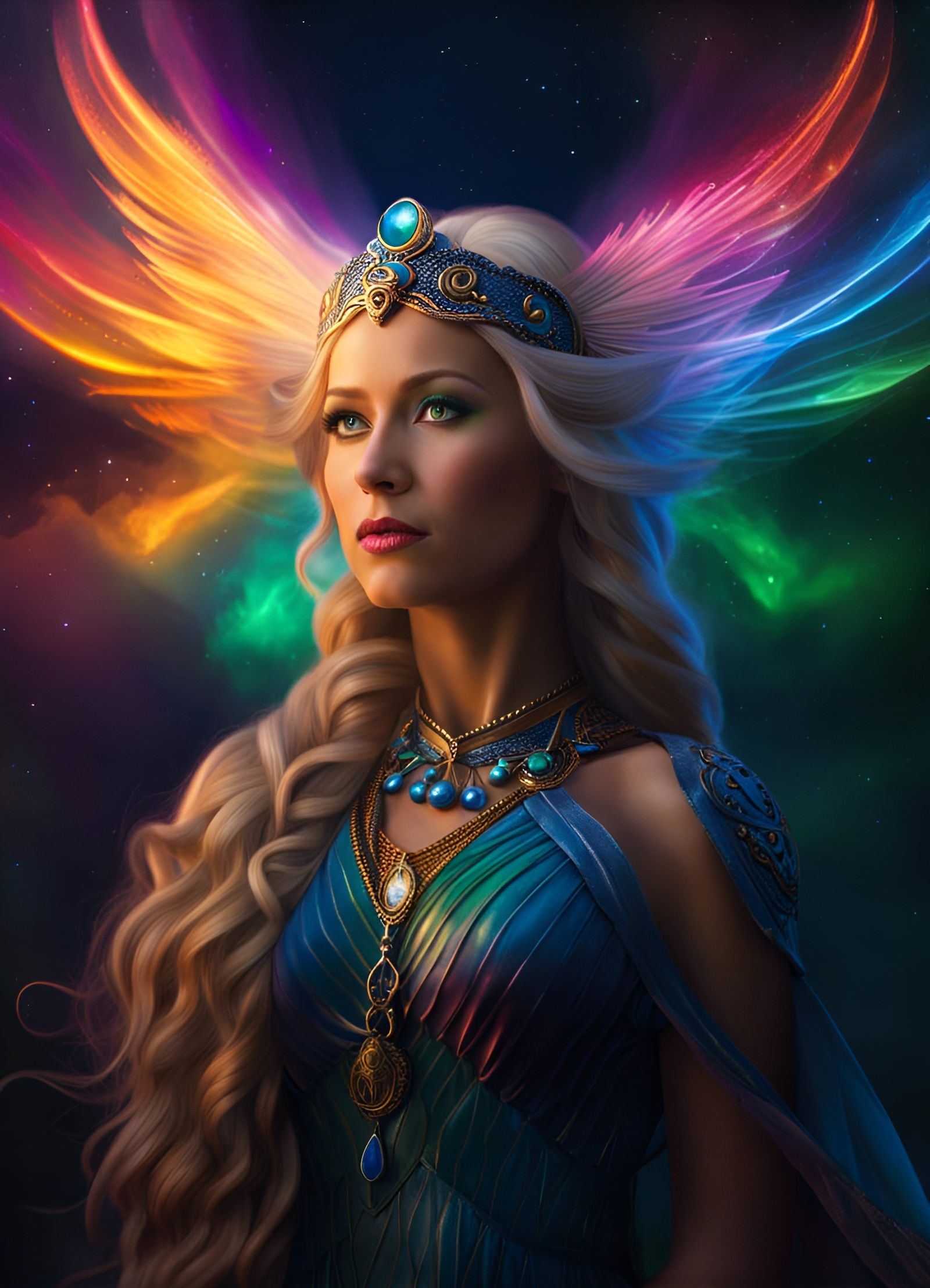 Gullveig: Norse Goddess of Magic and Aurora