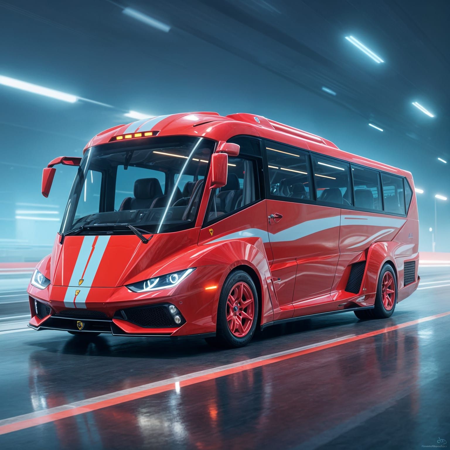 Ferrari F28 School Bus