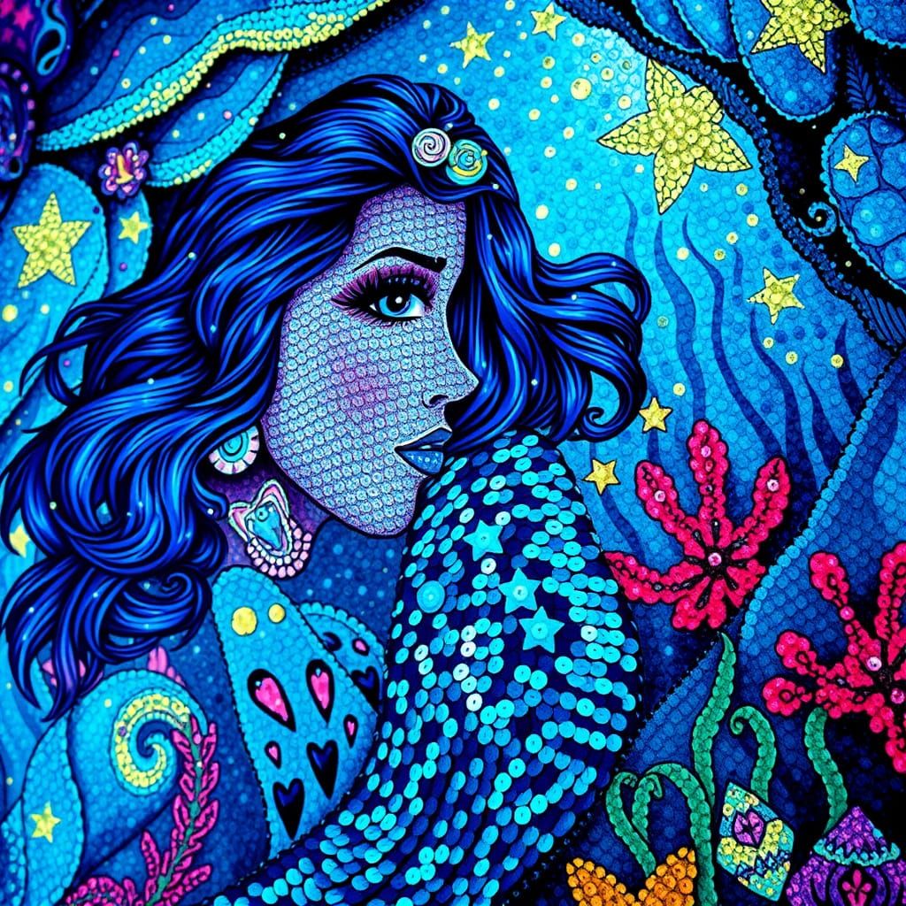 Sequin Mermaid