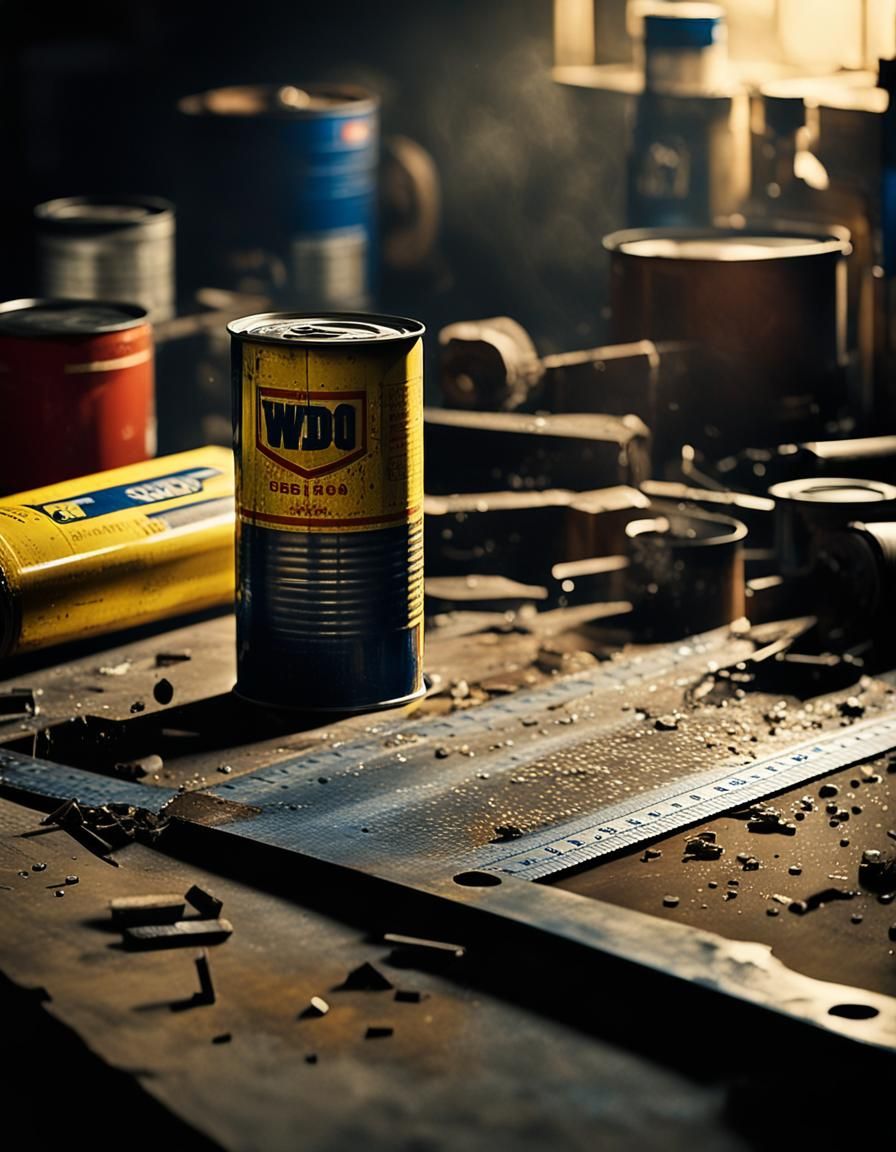 Steel Ruler and WD40: Gritty 80s Film Still