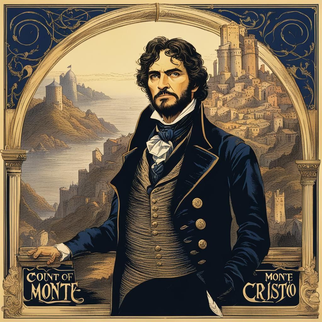 The Count of Monte Cristo: An AI Interpretation