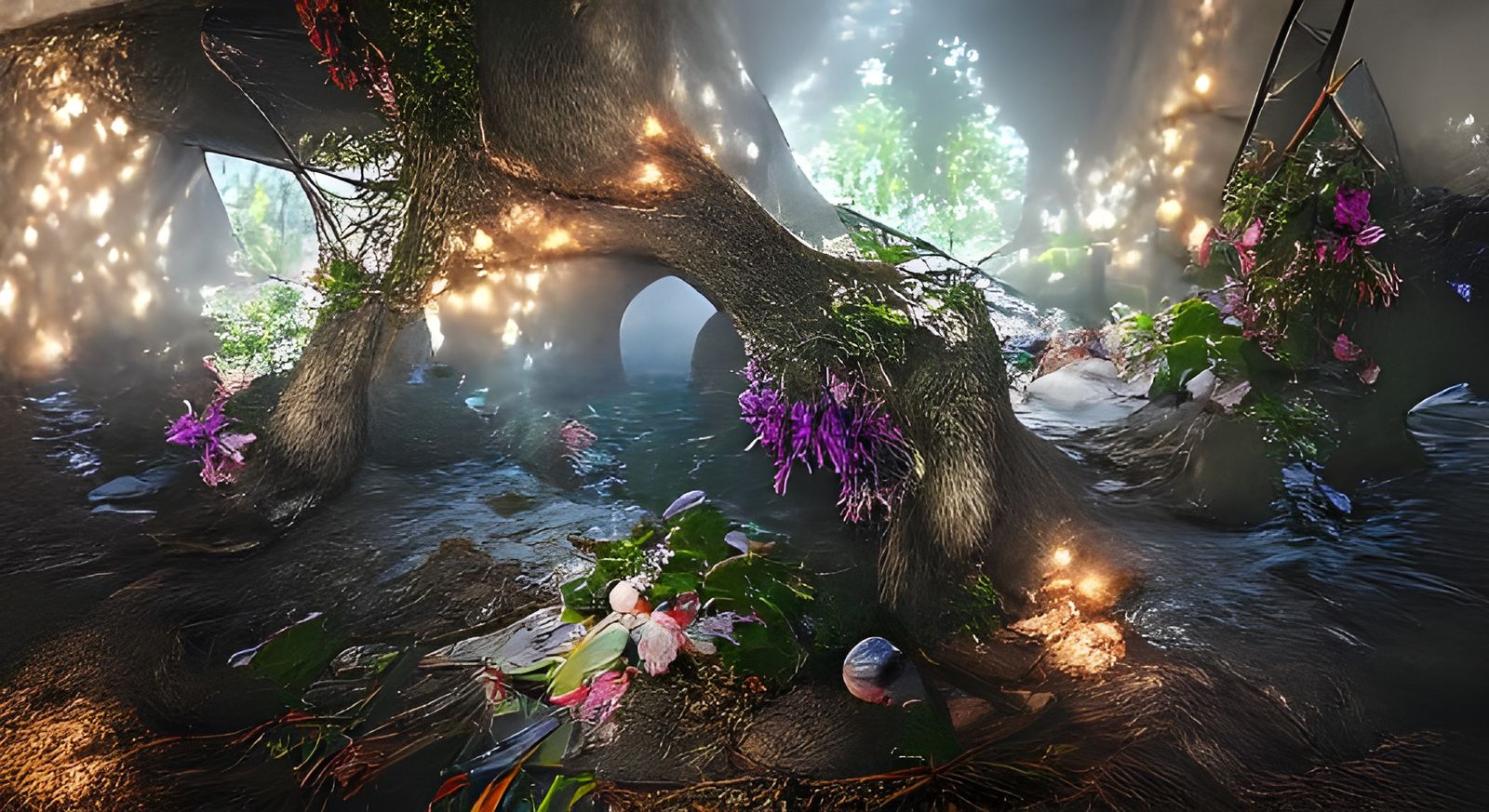 Enchanted Tree Hideaway: A Fairy and Elf Sanctuary