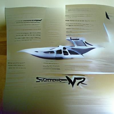 Stormracer VII: Futuristic Vehicle Marketing