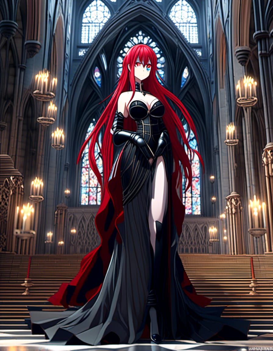 goddess rias gremory, by artist "anime", Anime Key Visual, J...