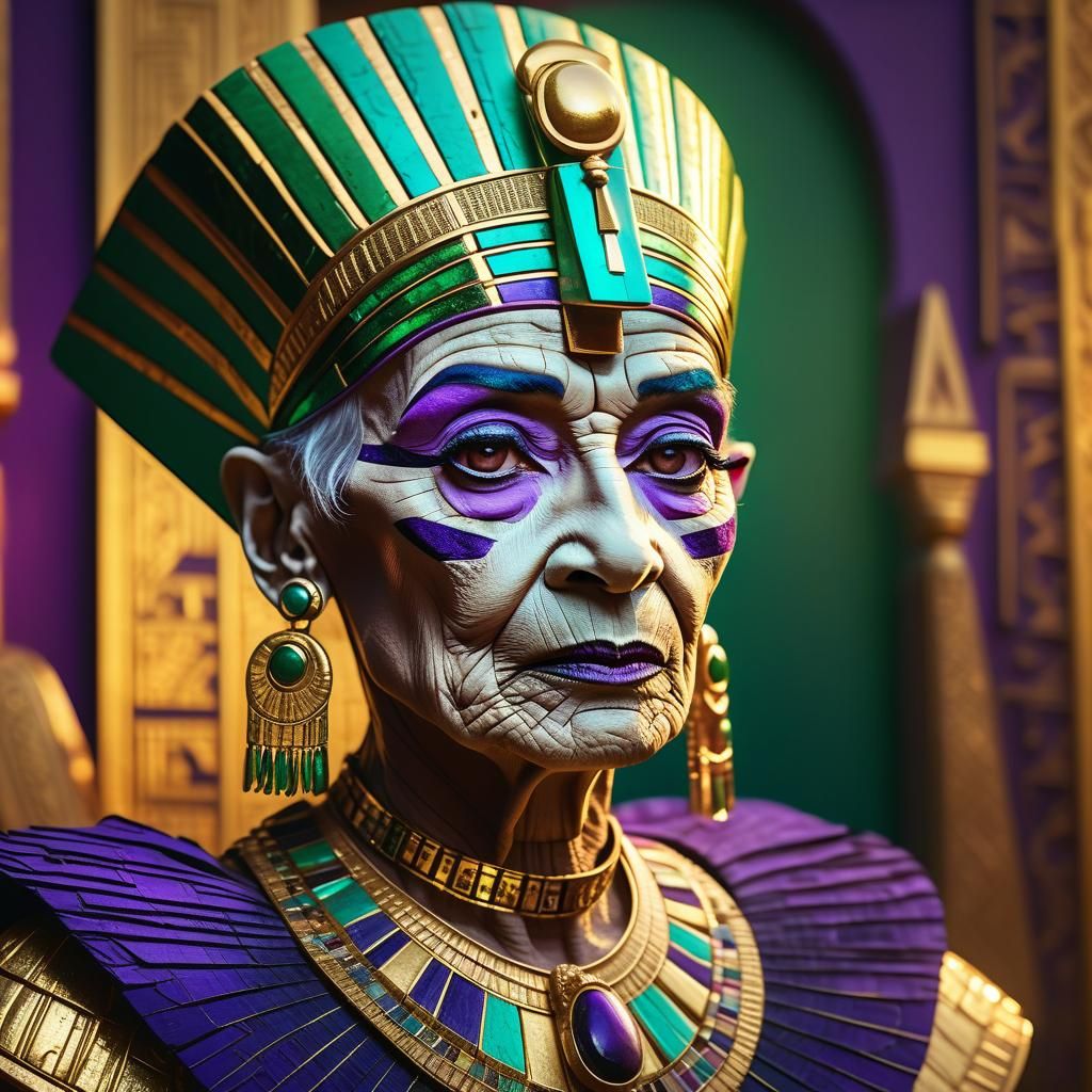 Cleopatra Transvestite: Fantasy Art Deco Concept