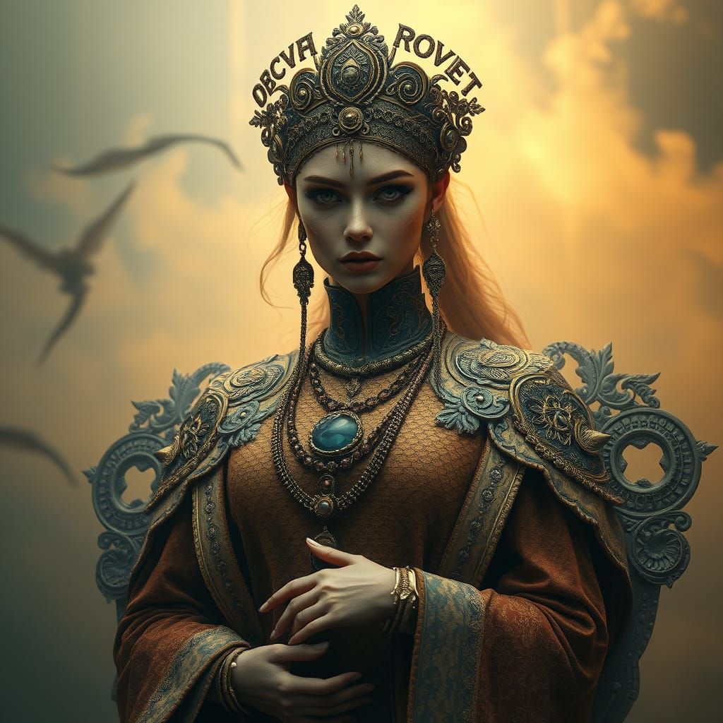 Ethereal Fantasy Idol in Regal Splendor