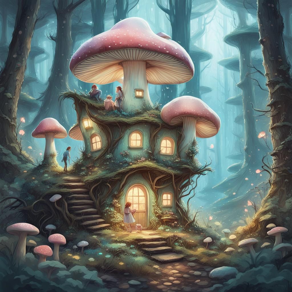 Mushroom house