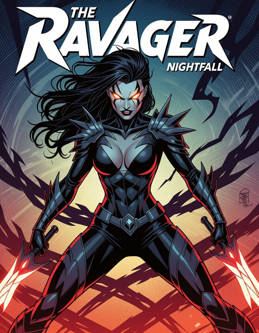The Ravager Nightfall Comic Cover Art
