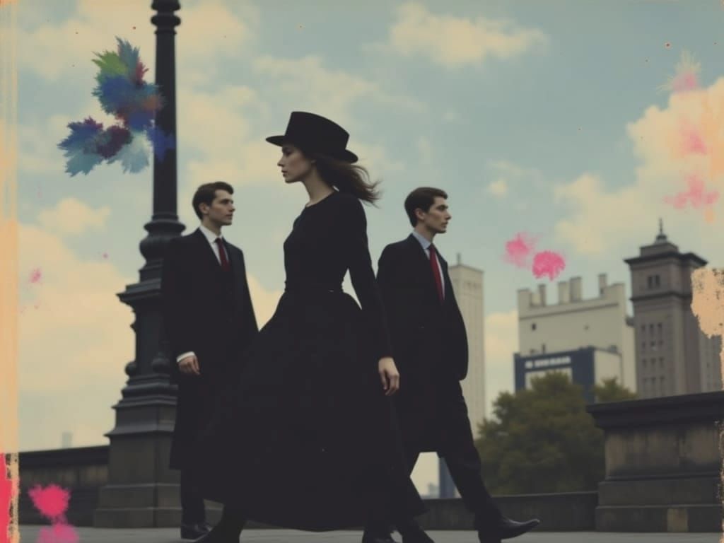 NYC Street Scene: Autochrome Photography with Fluid Motion