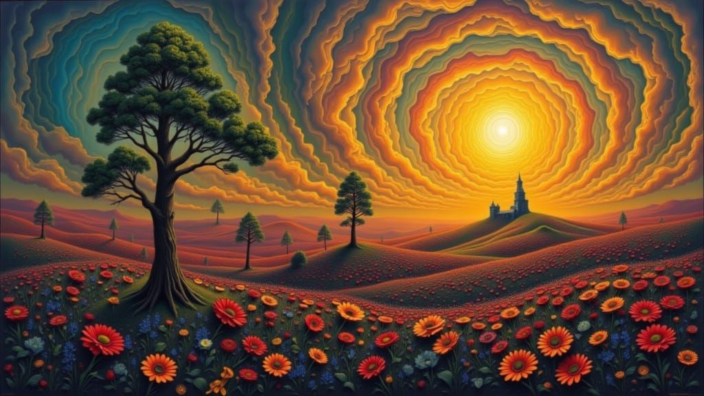 AI Generated Natural Landscape