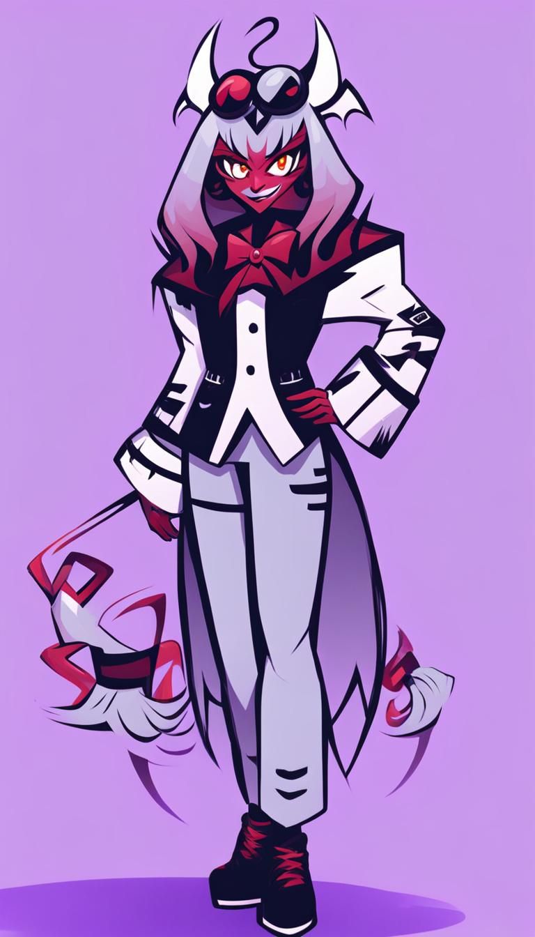 Hazbin Hotel Inspired Demon Character Art