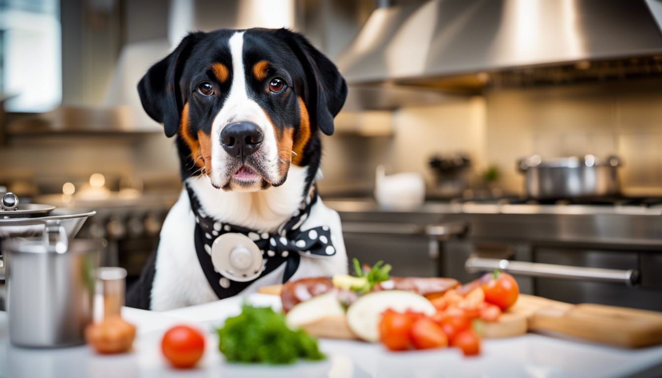 Swiss Mountain Dog Becomes Master Chef