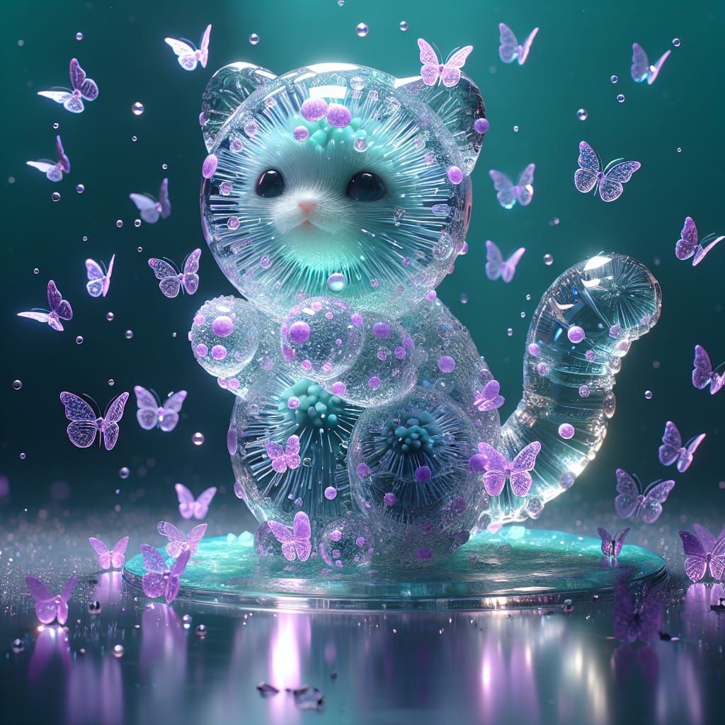 Crystal cat