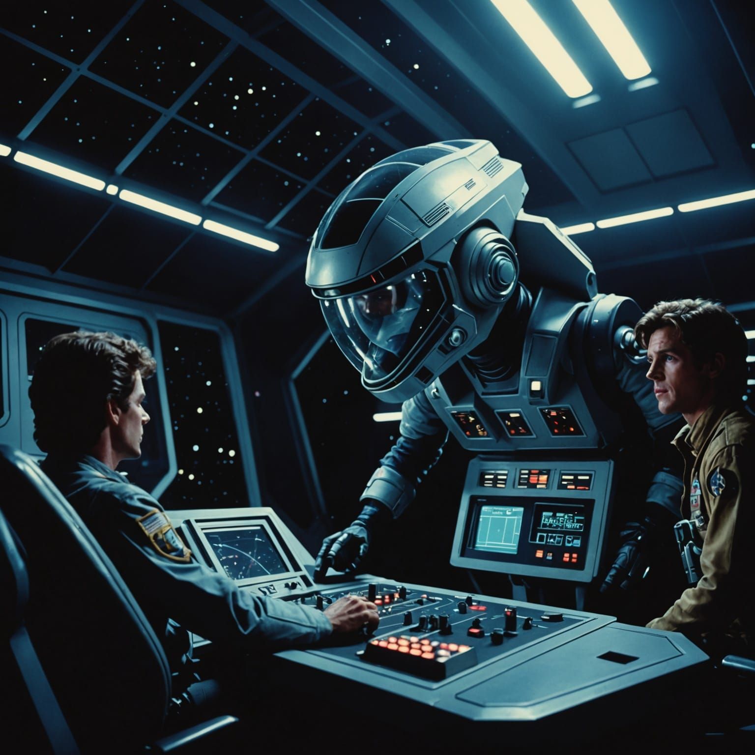 Dramatic Film Still of the Last Starfighter