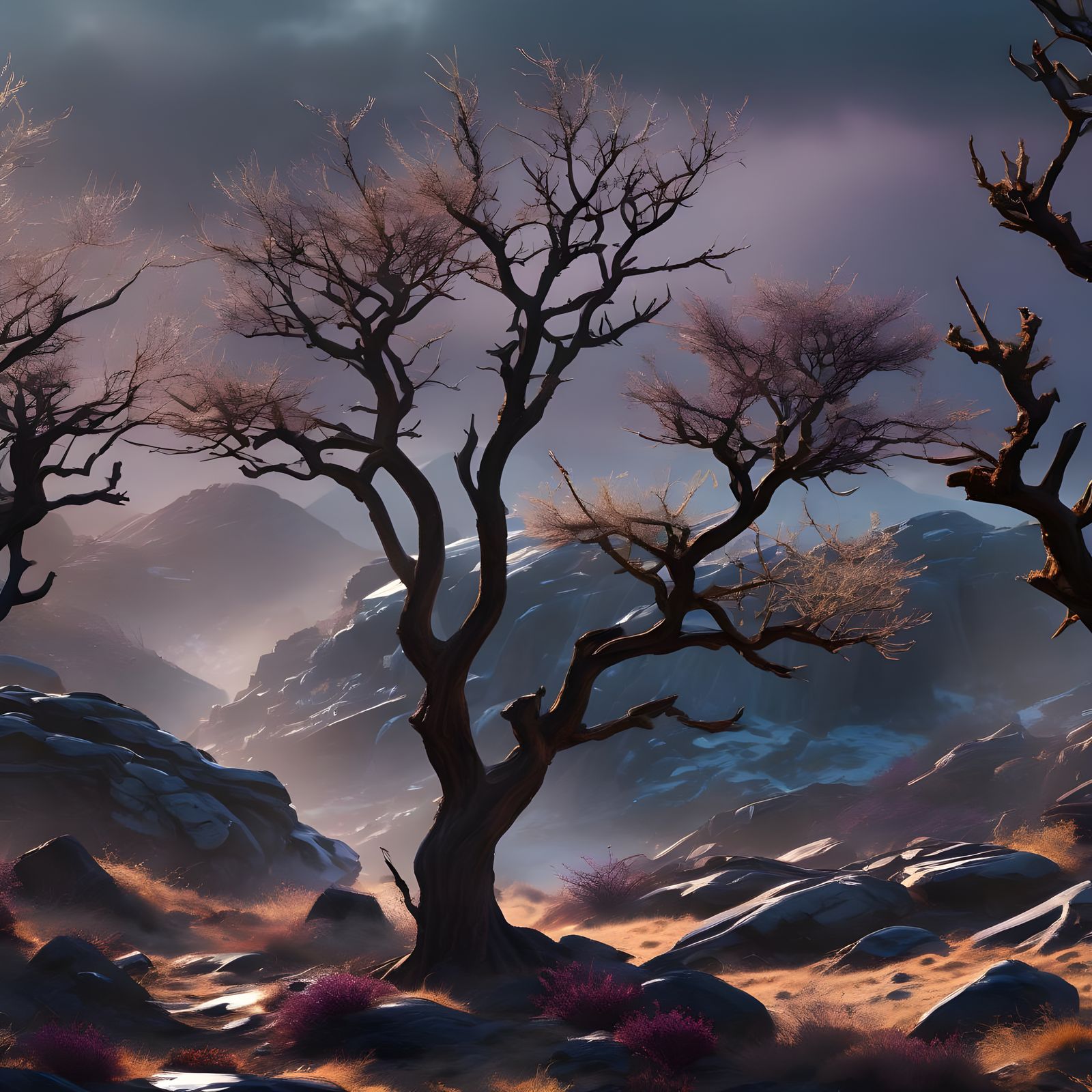 Hyper-Realistic Wind Art Piece