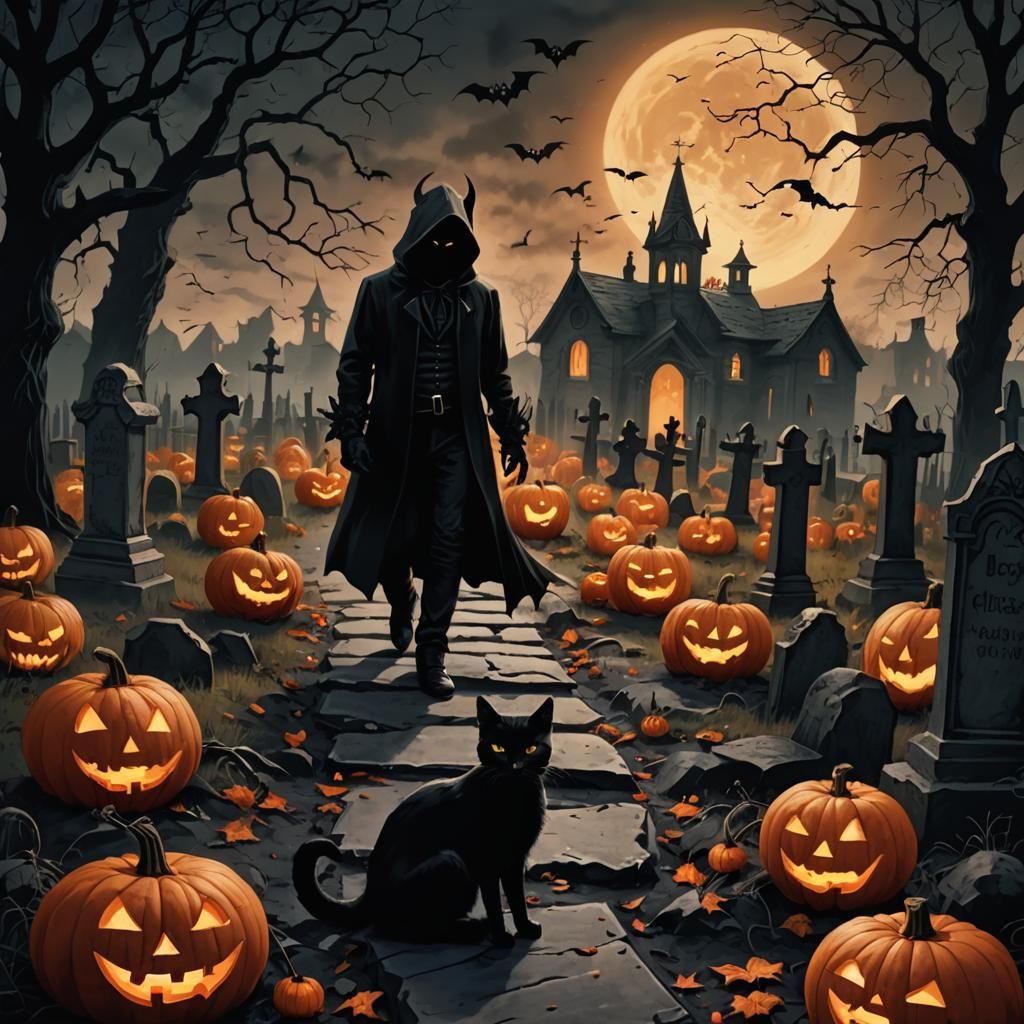 Gothic Graveyard: Devil Dead in Victorian Style