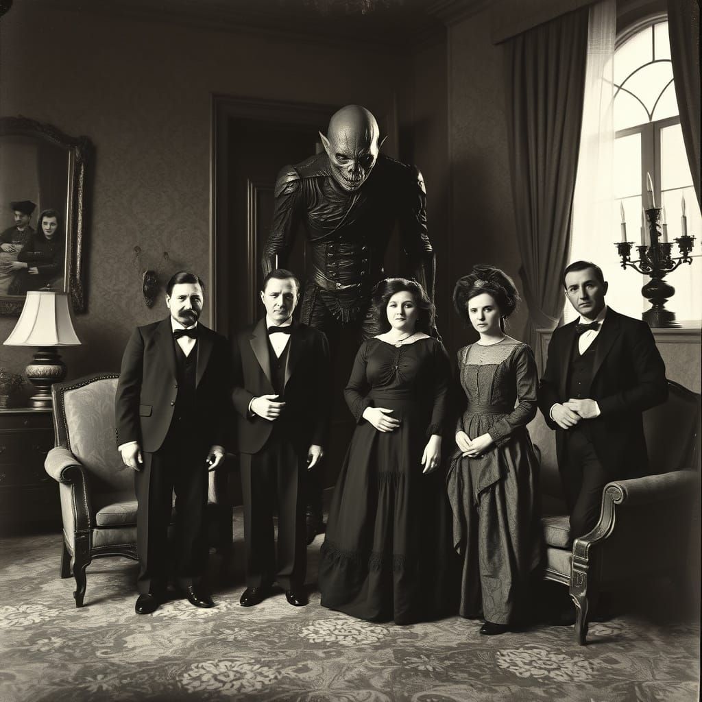 A Victorian Family's Dark Encounter