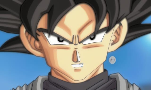High Resolution Image of Goku Black