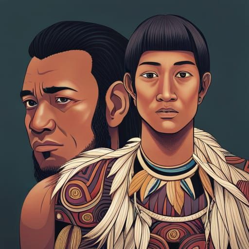 I will always have your back son, Yanomami tribe