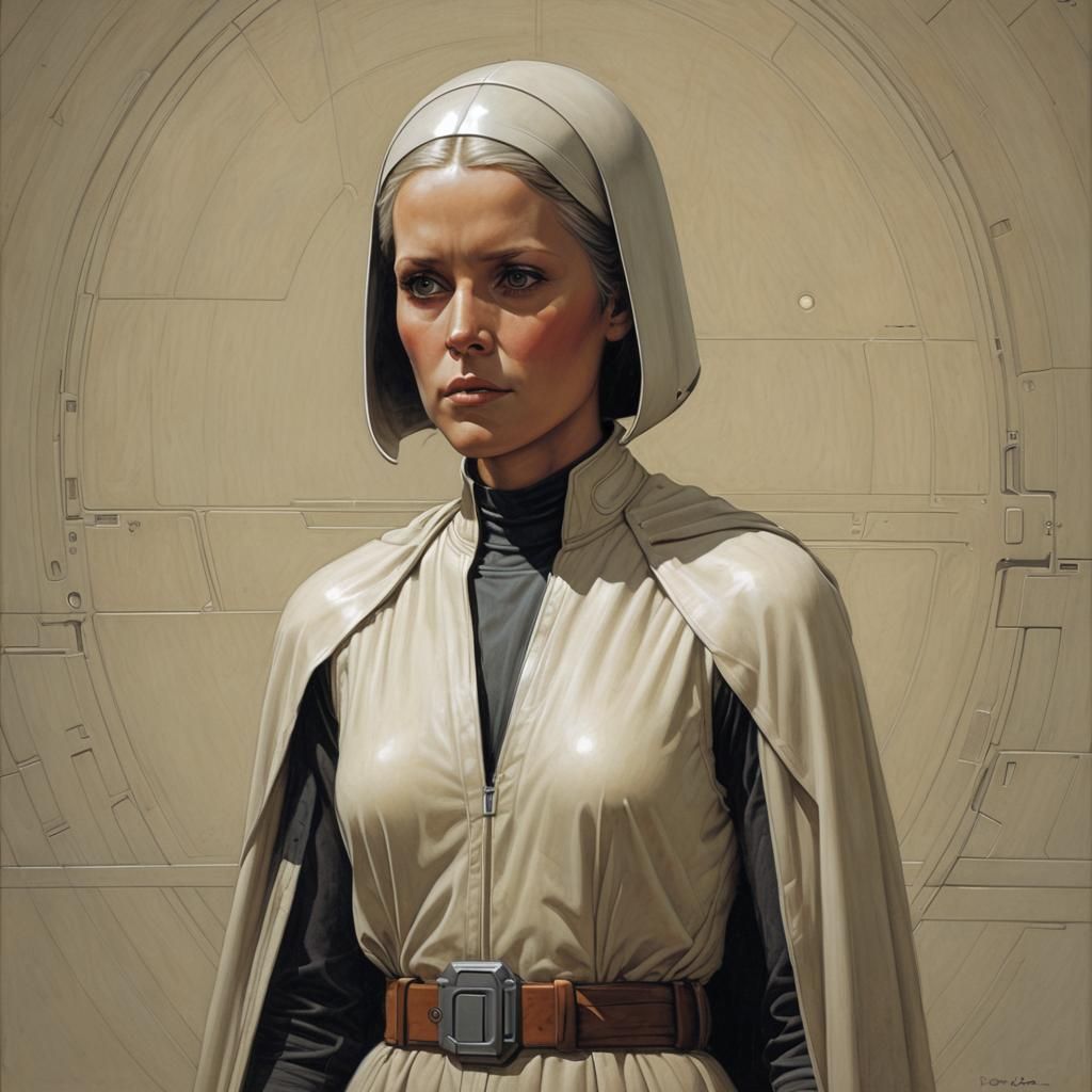 Woman in Sci-Fi Style