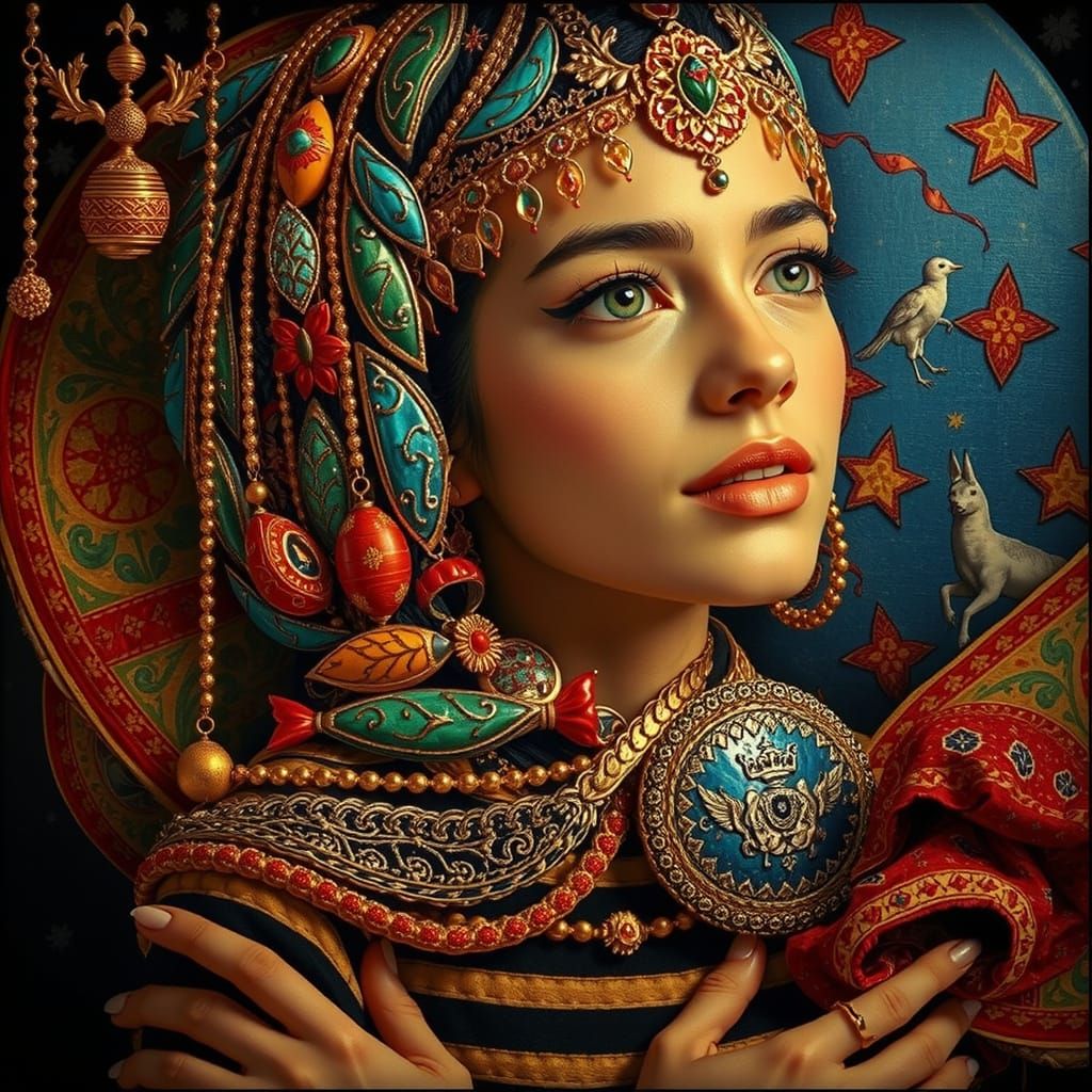 AI-Generated Masterpiece of Creativity and Beauty