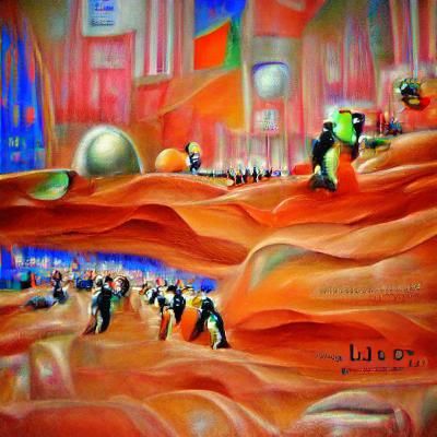 Martian Landscape: The Beauty of the Red Planet