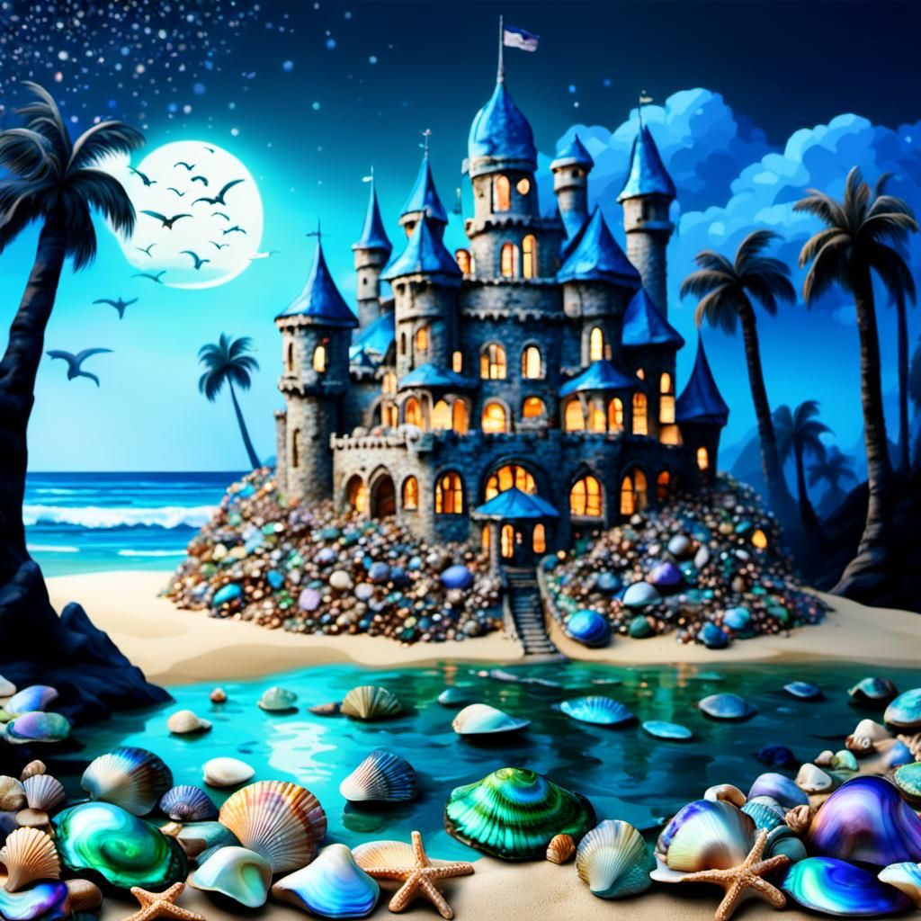 Abalone Castle on Seashell Beach