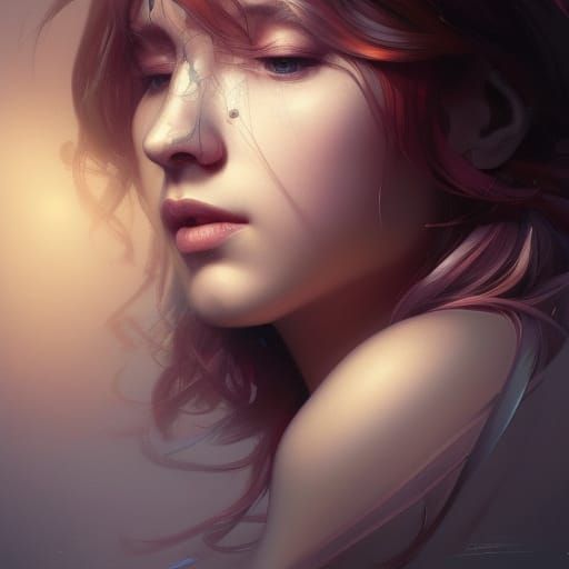 Intricate Music Box Portrait with Dynamic Lighting