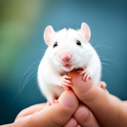 Tazlina, the Cutest Rat Ever