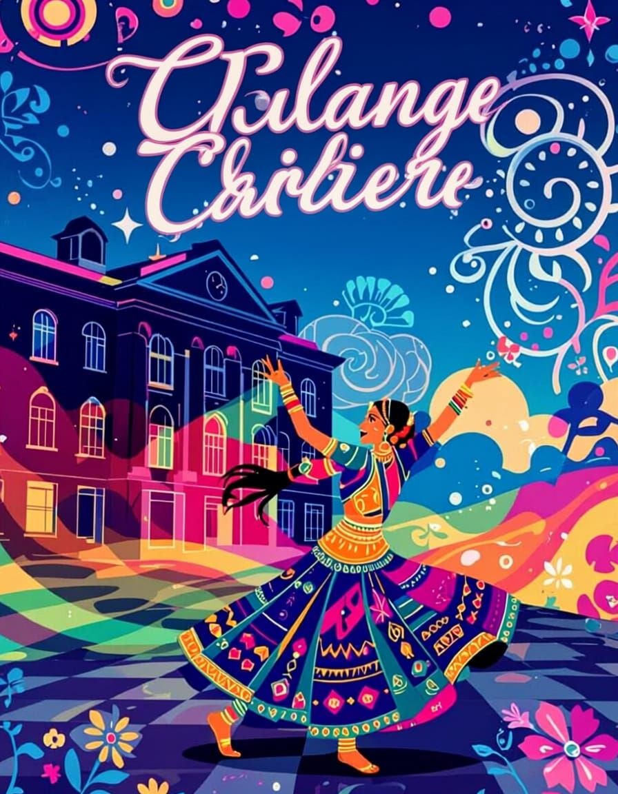 Dandiya Dancer's Dream: A Whimsical Transformation