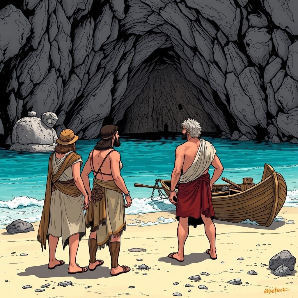 Ancient Greek Adventurers Discover Mysterious Cave in Vibran...