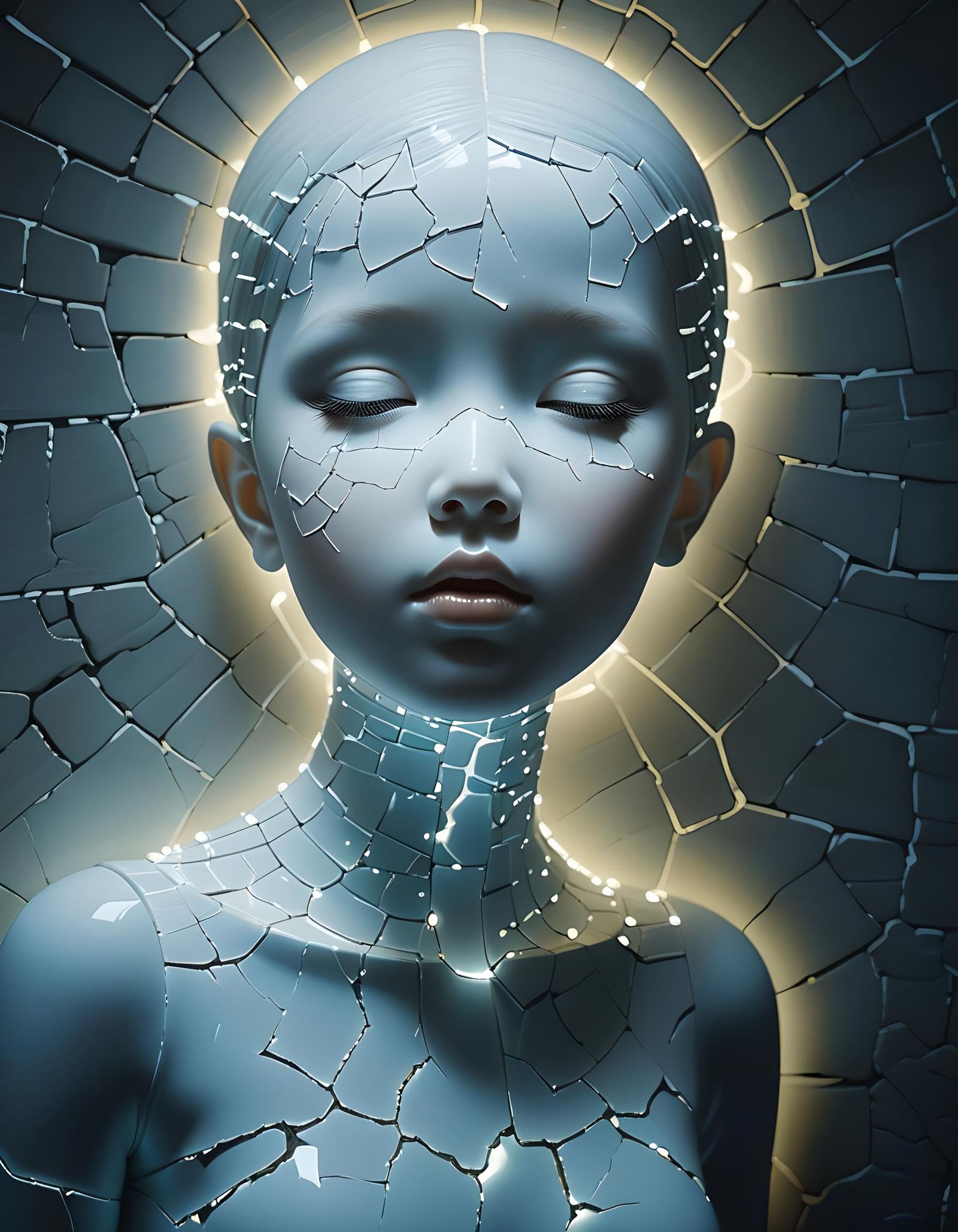 the cracks are there to let our light out