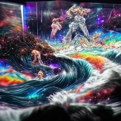 Anime Showdown by Raging Ocean in Cosmic Style