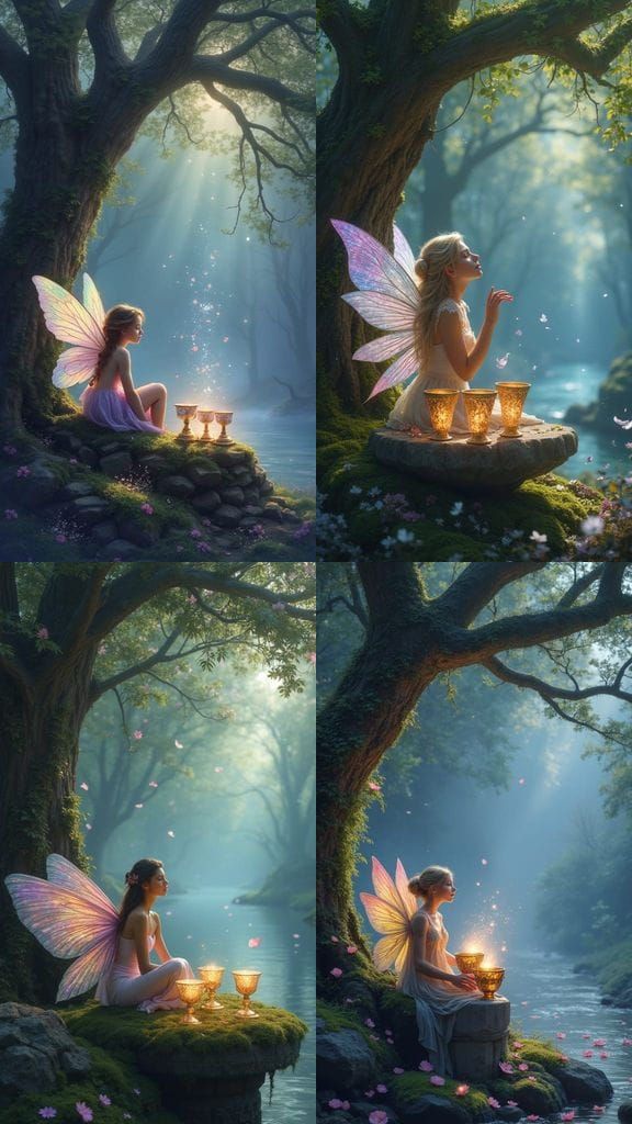 fairy by rivers edge