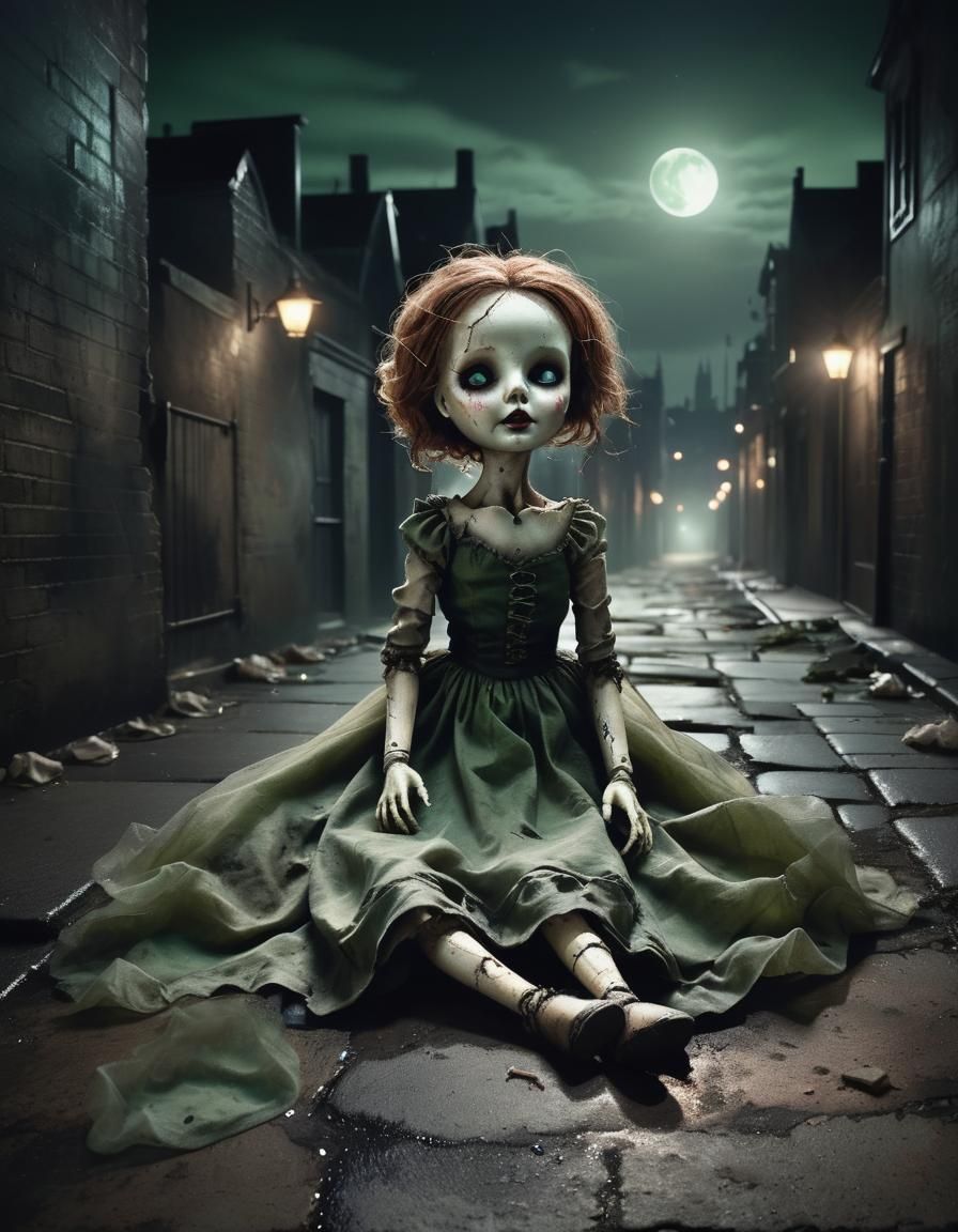 ~ alone in the dark ... with broken legs ~