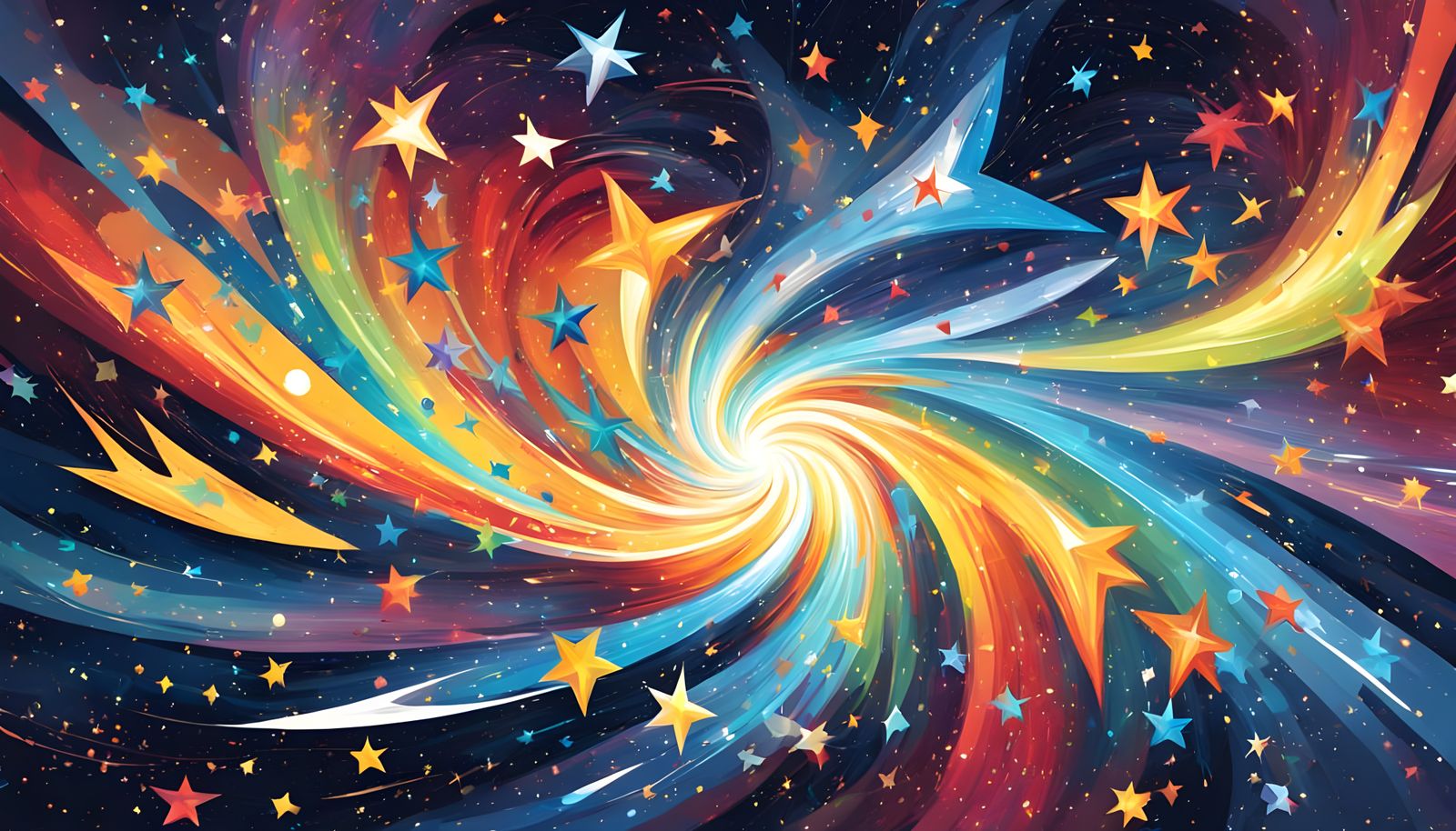 Vibrant Cosmic Vortex in Primitive Starlight