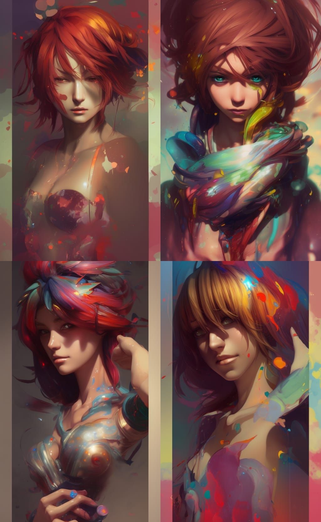 Hyperdetailed Portrait of a Spartan Woman