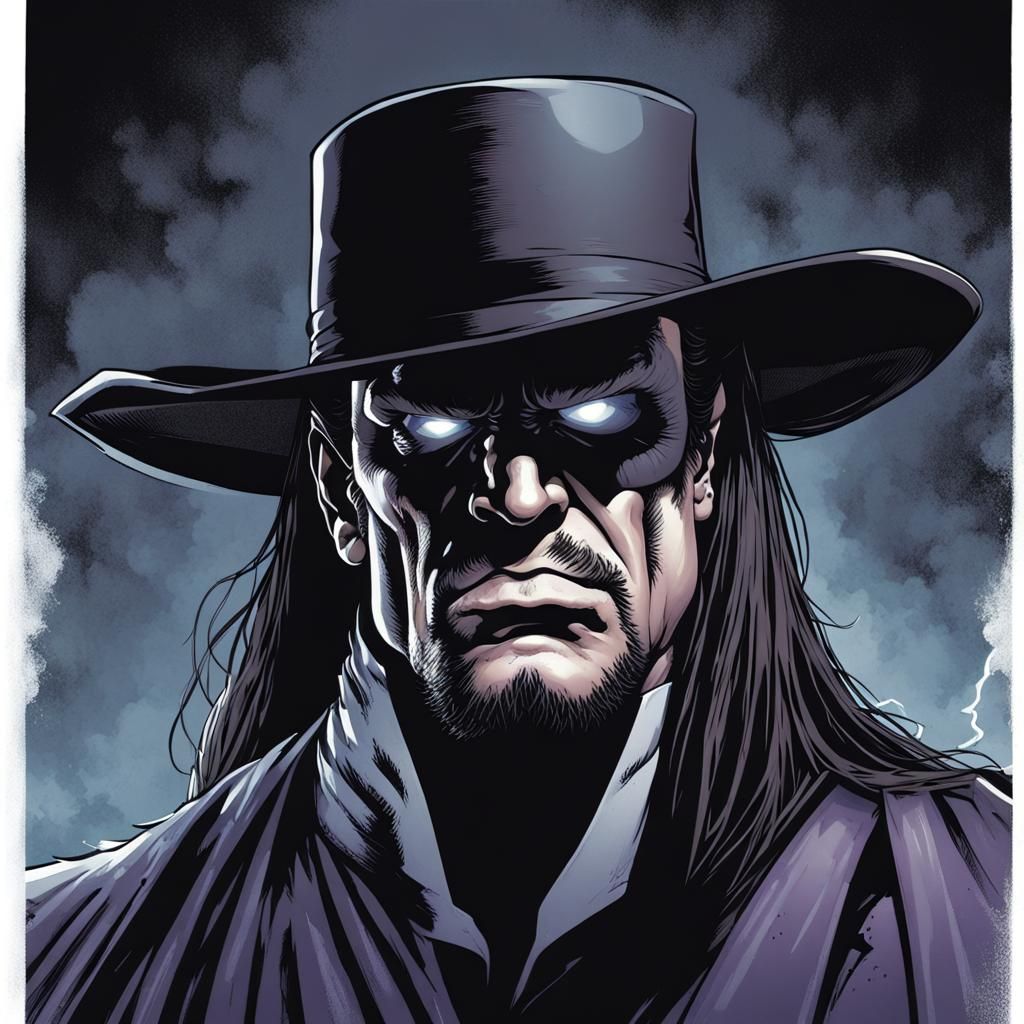 The Undertaker as Dark Fantasy Comic Book Villain