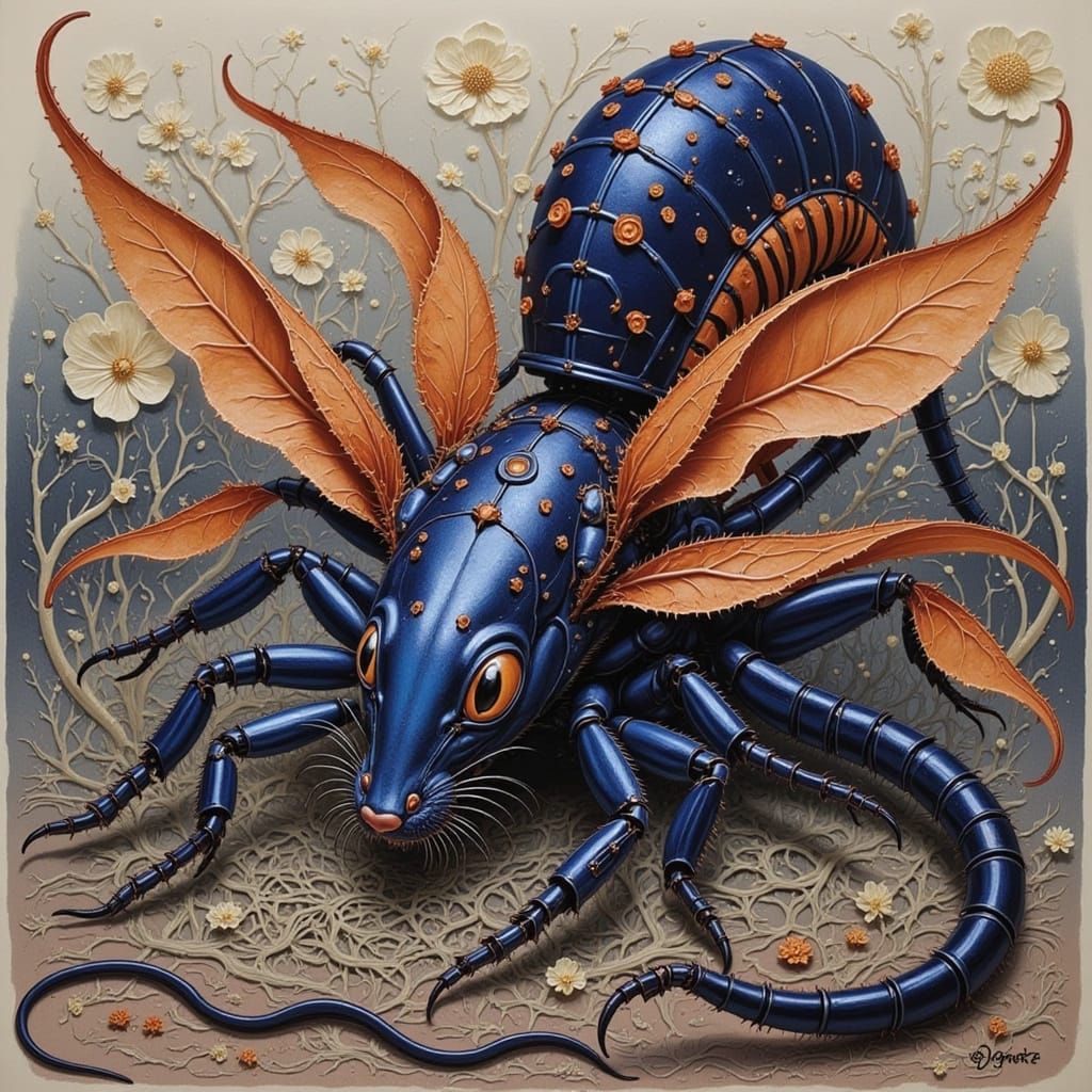 Portrait of Iris in Chimera Savage Style