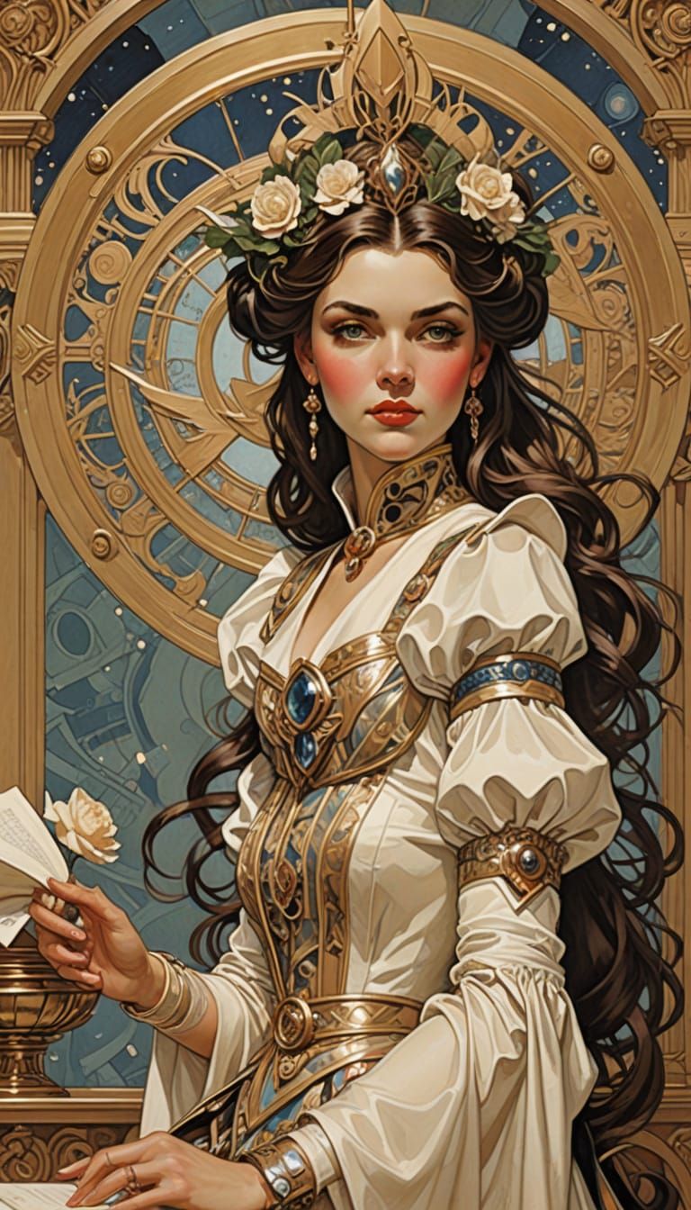 Classic Fantasy Illustration in Golden Age Style