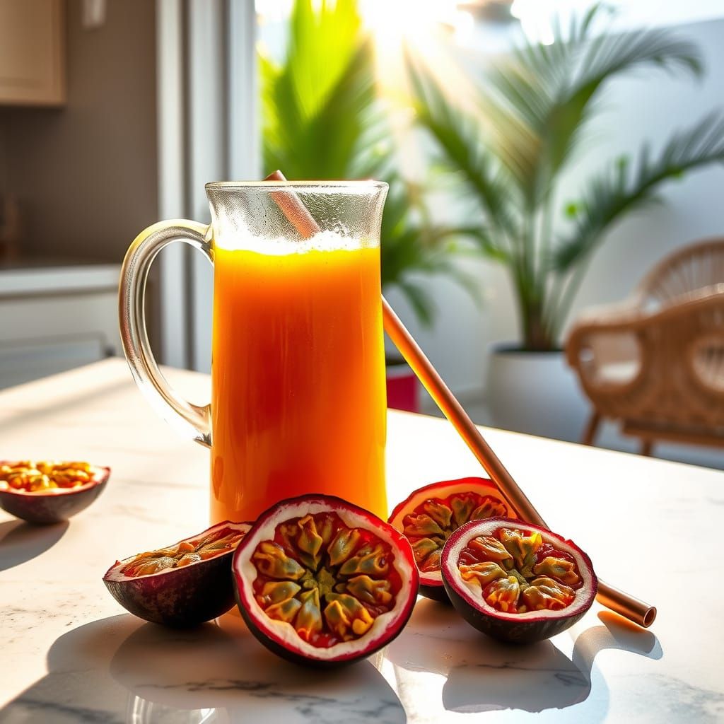 Vibrant Summer Fruit Still Life in Warm Light