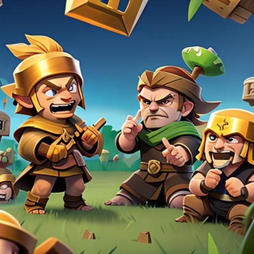 Clash of Clans AI Image