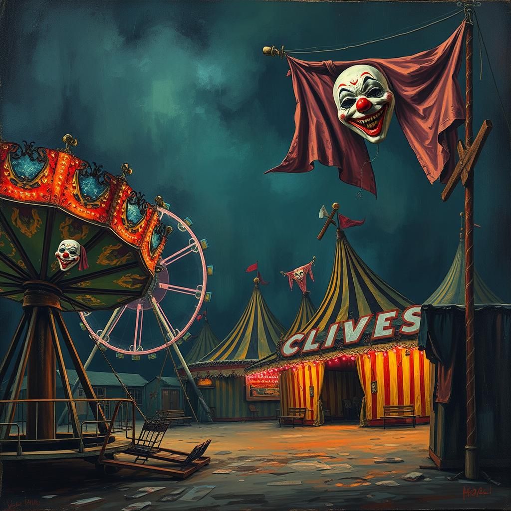 Haunted circus