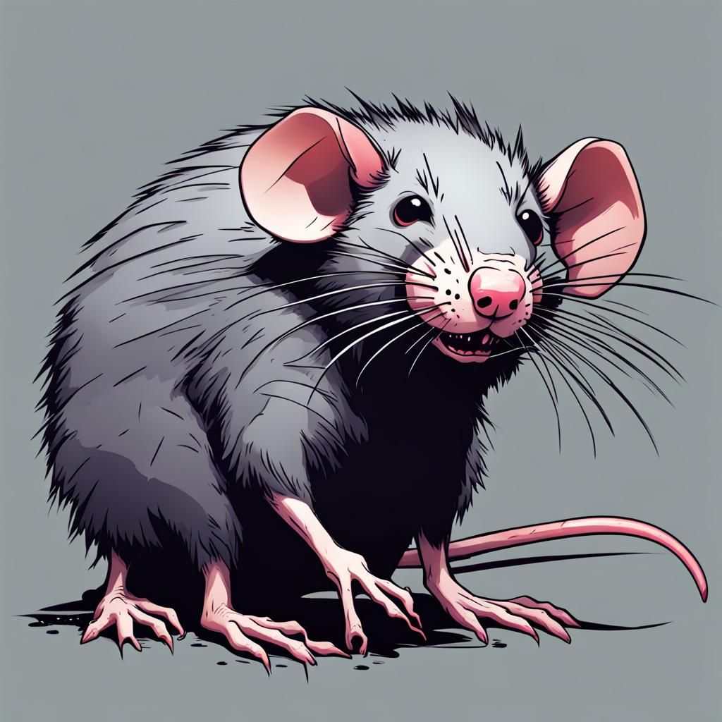 Menacing Mutant Rat