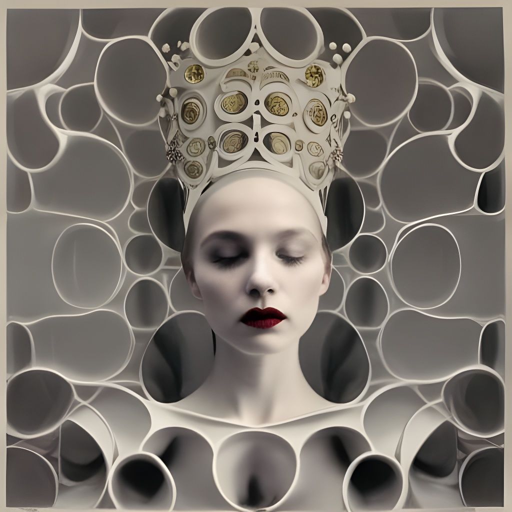 Phantom King with Ghostly Crown in 3D